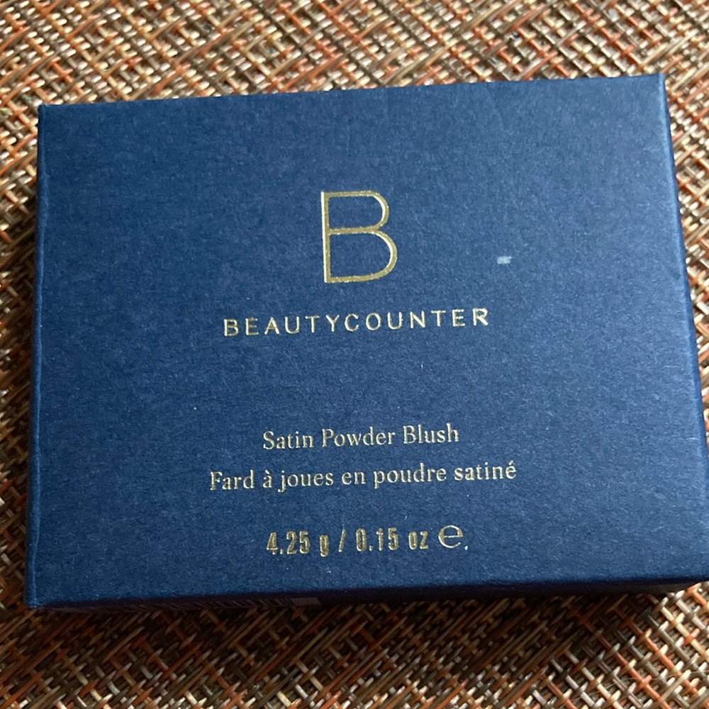 Beauty Counter Satin Powder Blush Melon